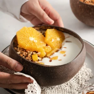 eco coconut bowl